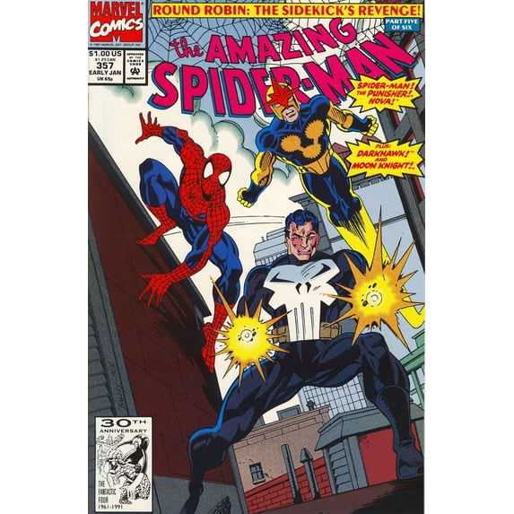 The Amazing Spider-Man #357 VF ; Marvel Comic Book