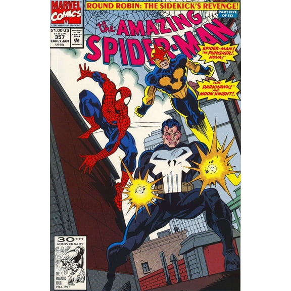 The Amazing Spider-Man #357 VF ; Marvel Comic Book