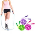 thumbnail image 5 of Cuerda para saltar con cuentas suaves, ajustable, sin enredos, segmentada, para hombres, mujeres y niños, para mantenerse en forma, entrenar, hacer ejercicio y perder peso, 5 of 5