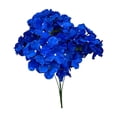 thumbnail image 3 of MTBLYS Flores artificiales de hortensia|5 cabezas|arbusto de hortensia artificial de seda|decoración para verano|otoño|hogar|bodas|fiestas y exteriores|arreglo floral artificial para jarrón, 3 of 8