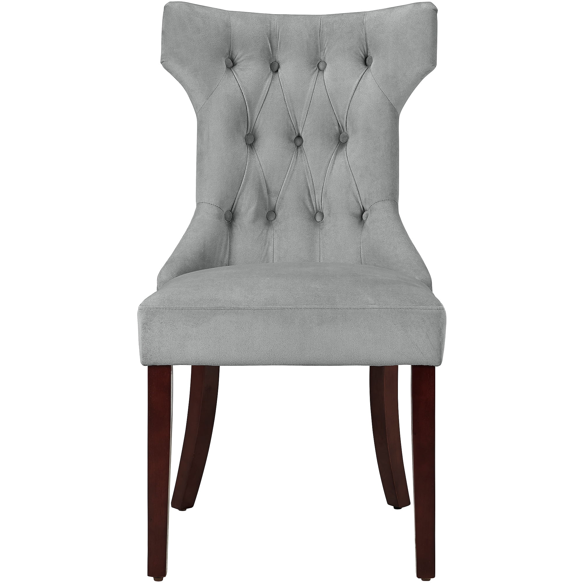 dorel living clairborne tufted dining chair, set of 2 - walmart dorel living clairborne tufted dining chair, set of 2 - walmart