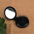 thumbnail image 5 of Gecheer Mini Pocket Hair Comb with Mirror Folding Brush Travel Hair Brush, 5 of 7