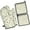 Pioneer Floral Pattern-1, variant on Pink and Gold Marble Texture Kitchen Oven Mitt and Pot Holder Sets 2 Pcs for Baking, Cooking and Grilling, Heat Resistant Up To 392 °F
