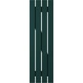 thumbnail image 6 of Ekena Millwork 15 1/2"W x 40"H Americraft Four Board (2 Batten) Exterior Real Wood Spaced Board-n-Batten Shutters w/ Z-Bar (Per Pair), Thermal Green, 6 of 10
