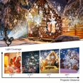 thumbnail image 5 of Christmas Snowfall Projector Lights  LED Snow Snowflake Lighting Projector for Home Room Decor ,Easy to Setup, 5 of 5