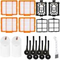 thumbnail image 1 of GFDYREE Vacuum Cleaner Replacement Parts Compatible with Shark AI AV2501S AV2501AE RV2502AE AV2510AOUS RV2520AOUS Accessories Kit with 8 Side Brush, 4 HEPA Filter, 2 Base Filter, 2 Primary F, 1 of 7