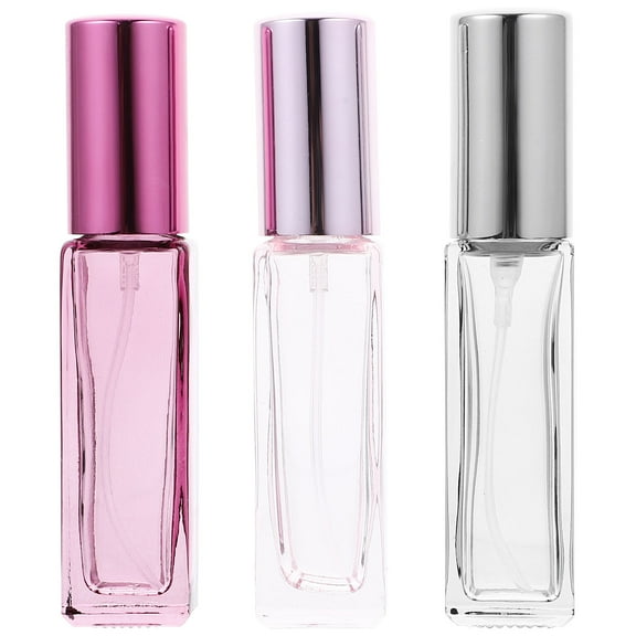 Raindrops  3 Pcs Perfume Refill Pump Bottles Empty Refillable Spray Travel