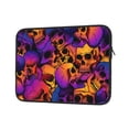 thumbnail image 2 of Bingfone Skull Laptop Sleeve Case 13 Inch, 360° Protective Computer Carrying Bag, 2 of 9