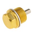 thumbnail image 2 of Tapón de perno de drenaje de cárter de aceite magnético de motor de metal anodizado M20X1.5mm en dorado Oro Cola Tapón de drenaje de aceite magnético, 2 of 7
