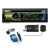 JVC Refurbished KDAR959BS CD Radio with Sirius XM SXV300V1 Tuner plus SWI-RC Steering Wheel interface