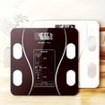 thumbnail image 4 of Fancy Fair Digital Body Fat Scale Connected to Mobile Displays BMI Body Fat Muscle Mass with Wireless Connectivity, Black, 4 of 7