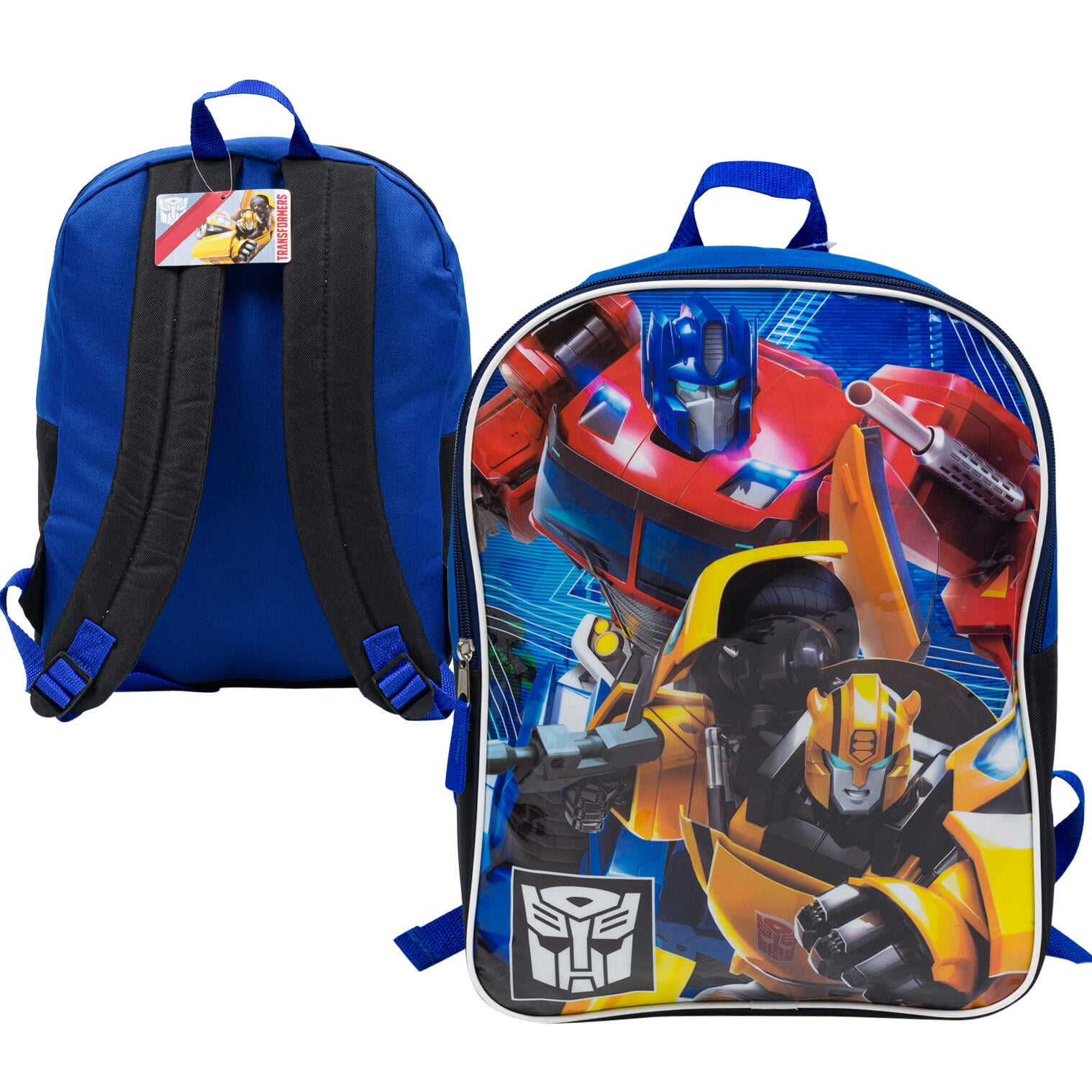 Wholesale Transformers 5pc Backpack Set- 16 MULTICOLOR/BLUE