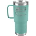 thumbnail image 1 of Prescription Coffee Rx Tumblers 20oz Travel Tumbler/Teal, 1 of 1