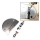 thumbnail image 5 of Kit de abrazadera de aguja de pie prensatelas de placa de metal resistente de 4 juegos de repuesto para accesorios de s de coser industriales Baoblaze Placa de la máquina de coser, 5 of 8