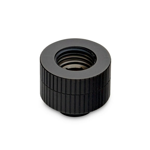 EKWB EK-Quantum Torque 14mm Rotary Male to Female Extender Fitting, Black
