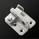 thumbnail image 3 of Pestillo abatible de 2 uds, pestillo de puerta resistente de acero inoxidable (Extra grueso) con orificio de bloqueo de seguridad, acabado cepillado,, 3 of 5