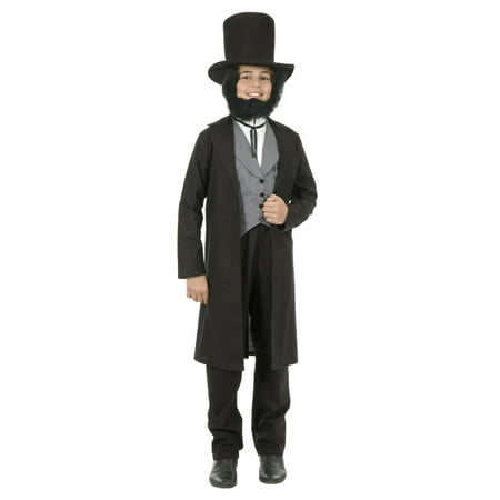 Halloween Abe Lincoln Boy's Child Costume