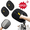 Black, variant on Pet Grooming Glove, Pet Hair Remover Electrostatic Gloves, Double-Sided Reusable Grooming Gloves for Cats & Dogs, Pet Hair Removal Tool, Furniture, Carpet, Car Seat & Clothing, Black, 1PC