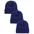 thumbnail image 1 of Gorro De Invierno Para Niño Y Niña Para Clima Frío 3 Piezas Azul Oscuro Unitalla, 1 of 5