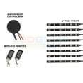thumbnail image 2 of LEDGlow 8pc Advanced Red SMD LED Mini Motorcycle Light Kit, 2 of 6