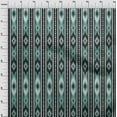 thumbnail image 3 of oneOone Cotton Flex Dusty Teal Green Fabric Stripe & Ikat Ethnic Fabric For Sewing Printed Craft Fabric By The Yard 40 Inch Wide, 3 of 4