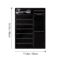 thumbnail image 2 of Calendrier de Planification des Repas Hebdomadaire LEEyneer Liste de Courses Magnétique pour Réfrigérateur, 2 of 6