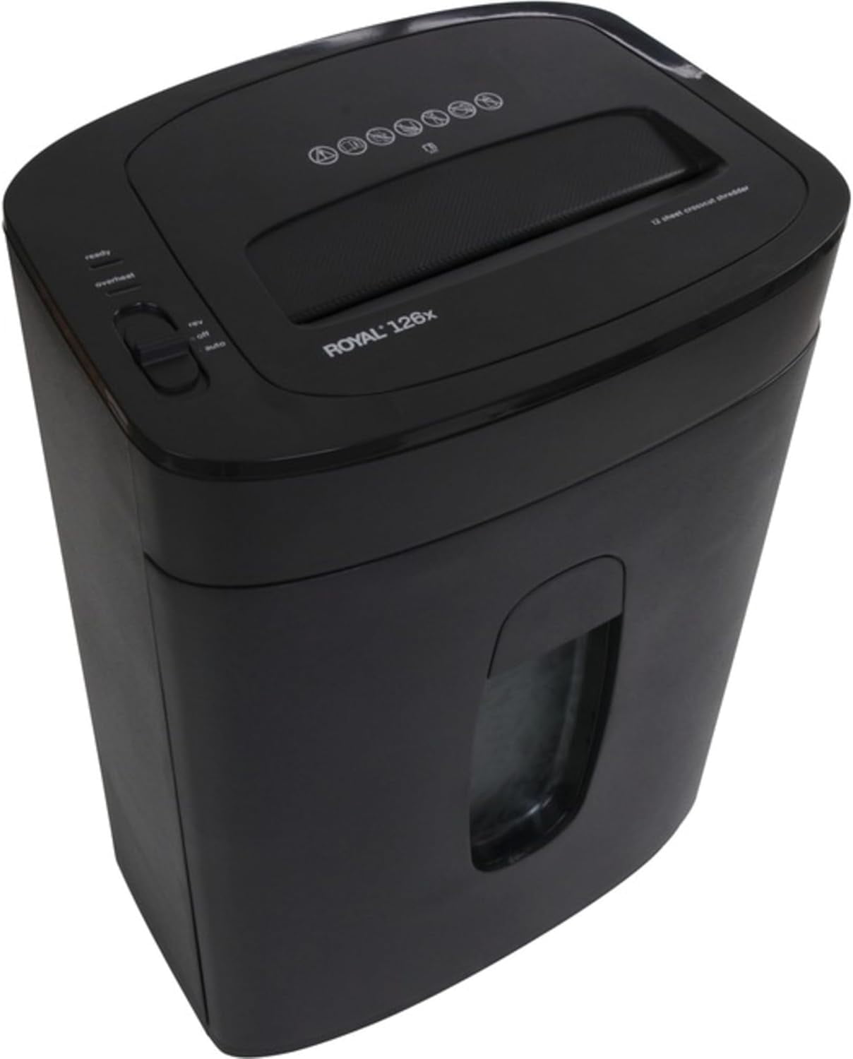 Omnitech 14-Sheet Cross-Cut Shredder: Office Document and