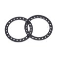 thumbnail image 1 of 4 Pieces RC Wheel Beadlocks Outer Ring 1/10 1.9 Inch Car Model Rim Replacing Upgraded Spare Replacement for TRX4 SCX10 90046 D90 Black, 1 of 9