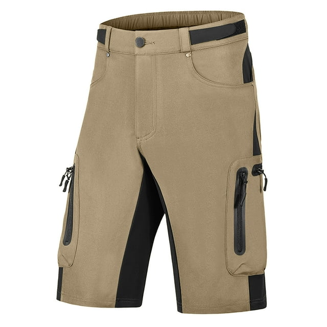 Mgmyaa Men's Loose Fit Cycling Shorts Moisture-Wicking Mountain Bike Shorts Water Ressistant Shorts