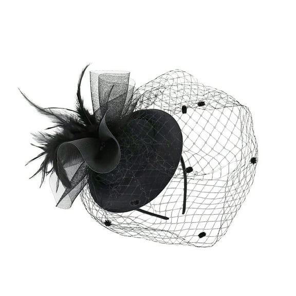 MLINS  Flower Hat Hairpin Wedding Band Attractive Accessory