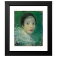 thumbnail image 2 of Alice Pike Barney 20x24 Black Modern Framed Museum Art Print Titled - Piertte (1927), 2 of 5