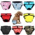 thumbnail image 2 of Pantalones fisiológicos para perros XS-XXL, pañales sanitarios lavables, pantalones cortos para perros hembras, bragas, ropa interior para la menstruación, calzoncillos, mono para perros, 2 of 5