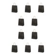 thumbnail image 1 of Toystoory Bolsa de embalaje de 10 Uds. Con asa giratoria, herramienta de almacenamiento de ropa, bolsas para hornear a la moda, fiesta de Almacenamiento y organización del hogar Negro, 1 of 6