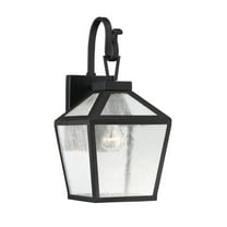 Black One Light Wall Mount from the Woodstock Collection