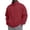 Red_005, variant on Mens Zip Up Sweatshirt Mock Neck Track Jacket Lightweight Fleece Full Zip No Hood Athletic Casual Long Sleeve shirts with Pocket Pink S