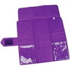 Yazzii Quilted Cotton Knitting Needle Case 5.5"X15.5", Purple