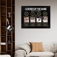 thumbnail image 5 of Legends of Hockey: Howe, Orr, Gretzky, Lemieux - Framed Collage, 5 of 9