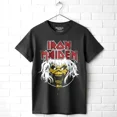 thumbnail image 4 of Iron Maiden World Tour 1982 Men's T Shirt (Charcoal, AdultS), 4 of 8