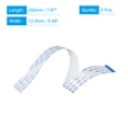 thumbnail image 2 of Unique Bargains FFC Ribbon Flat Flexible Cable 24 Pin 0.5mm 200mm (B Type) for LCD Laptop 5 Pack, 2 of 5