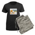 thumbnail image 5 of CafePress - Kitsune Cafe Women's Dark Pajamas - Women's Short Sleeve Print T-Shirt and Pants Dark Cotton Pajama Set, 5 of 7