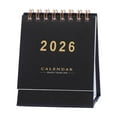 thumbnail image 2 of PONPRNGY 2026 Standing Desk Calendars Small Stand Up Desk Calendar 2026 Wirebound Table Standup Simple Design Monthly Scheduler, 2 of 6