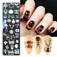 thumbnail image 5 of Supplies Printing Plate Set - Halloween and Christmas Stamp Kit with Reusable Stamper Tool for Nail Design, 5 of 8