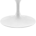thumbnail image 5 of Allora Table Basse Ovale de 48 Pouces en Blanc, 5 of 5