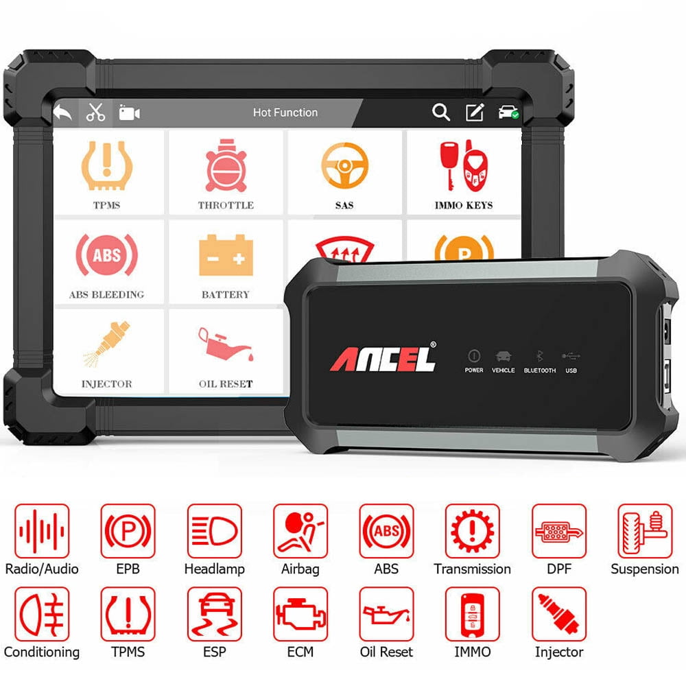Buy Ancel X7 Code Reader All System DPF TPMS OBD2 Scanner Car