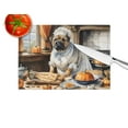 thumbnail image 4 of Shar Pei Fall Kitchen Pumpkins Glass Cutting Board Large 12 in x 15 in, 4 of 5