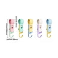 thumbnail image 4 of Laundry Hooks Clip,Plastic Home Travel Hanging Hanger,Closet organizer Clamps,Plastic Clothes Hangers Pins,Clothespin Clips Hooks,Portable Hanger Clips for Bathroom Wardrobe Kitchen,Random Color 2PCS, 4 of 6