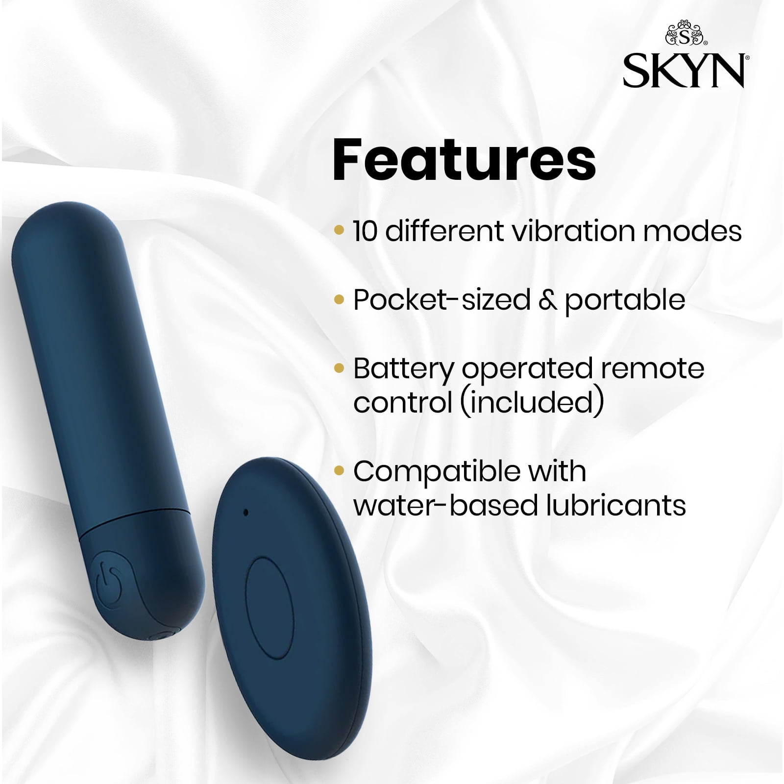 skyn pulse vibrating bullet SKYN® Shiver™ Personal Massager, this quiet but powerful Massager