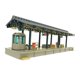 thumbnail image 2 of Maqueta a escala una estación de tren, diorama, decoración para de arena, decoración para maquetas arquitectónicas y paisajes ferroviarios, 2 of 7