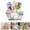 A, variant on WUJDF Clear Stuffed Animal Storage Chair,Toy Storage Bag with Zipper, Stuffed Animal Storage Bean Bag Cover, for Storing Toys Floor Dorm Bedroom Room Couch Adults Corner Sofa Bed,Storage Chair