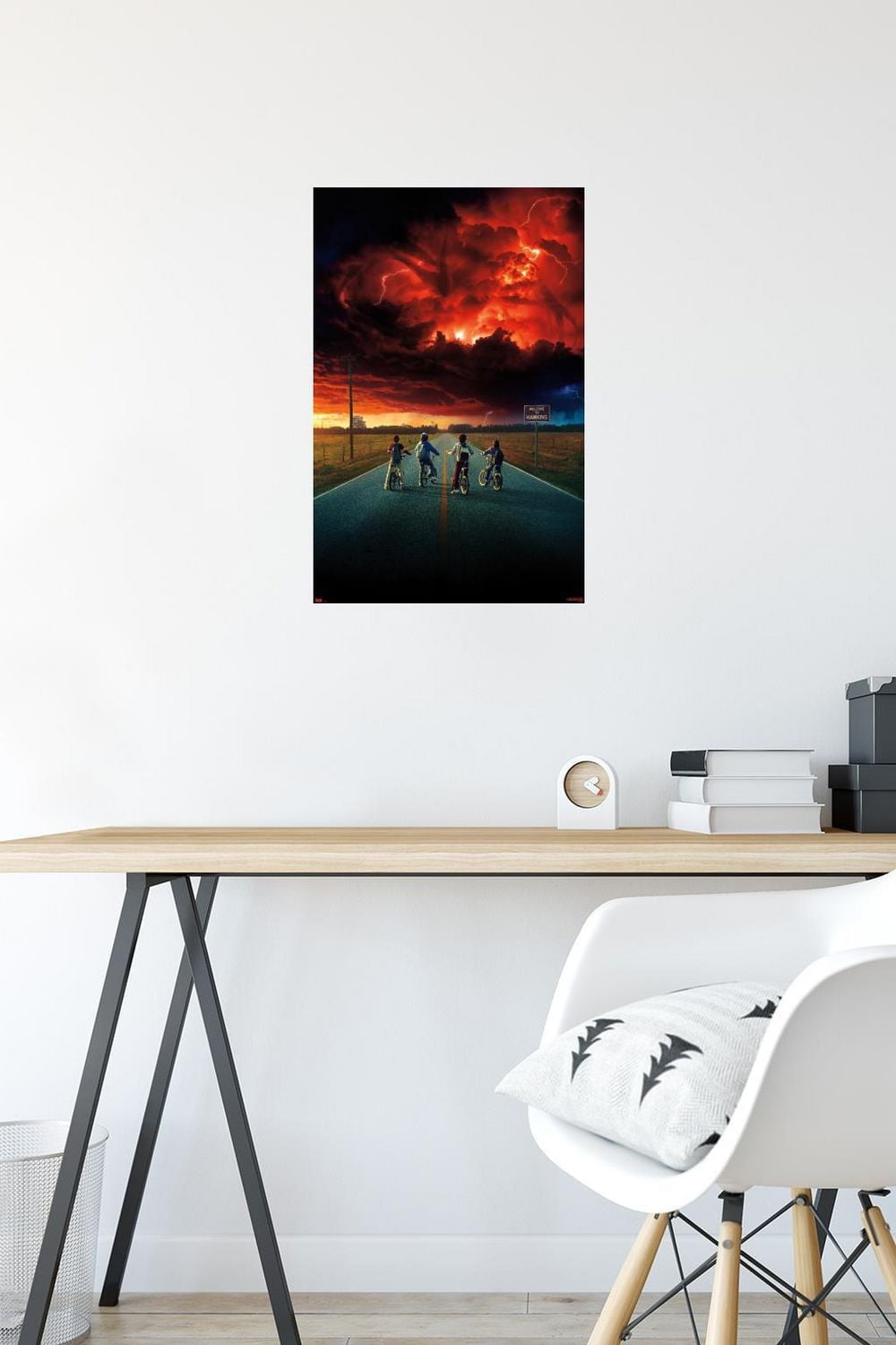 Netflix Stranger Things: Season 2 - Key Art Wall Poster, 22.375" x 34" Framed